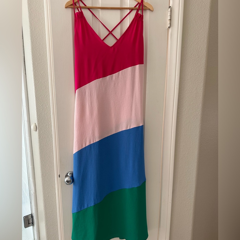 Gibsonlook Colorblock Maxi Dress